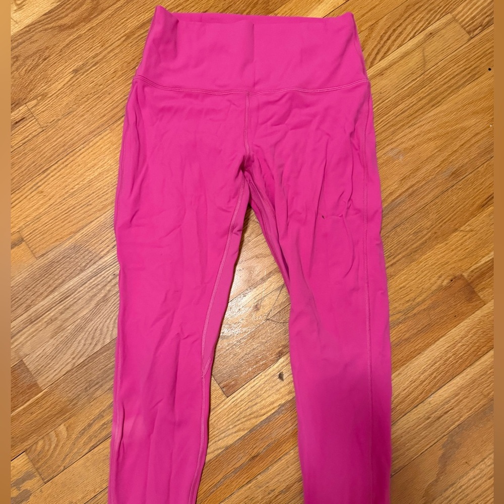 Sonic Pink Lululemon Leggings